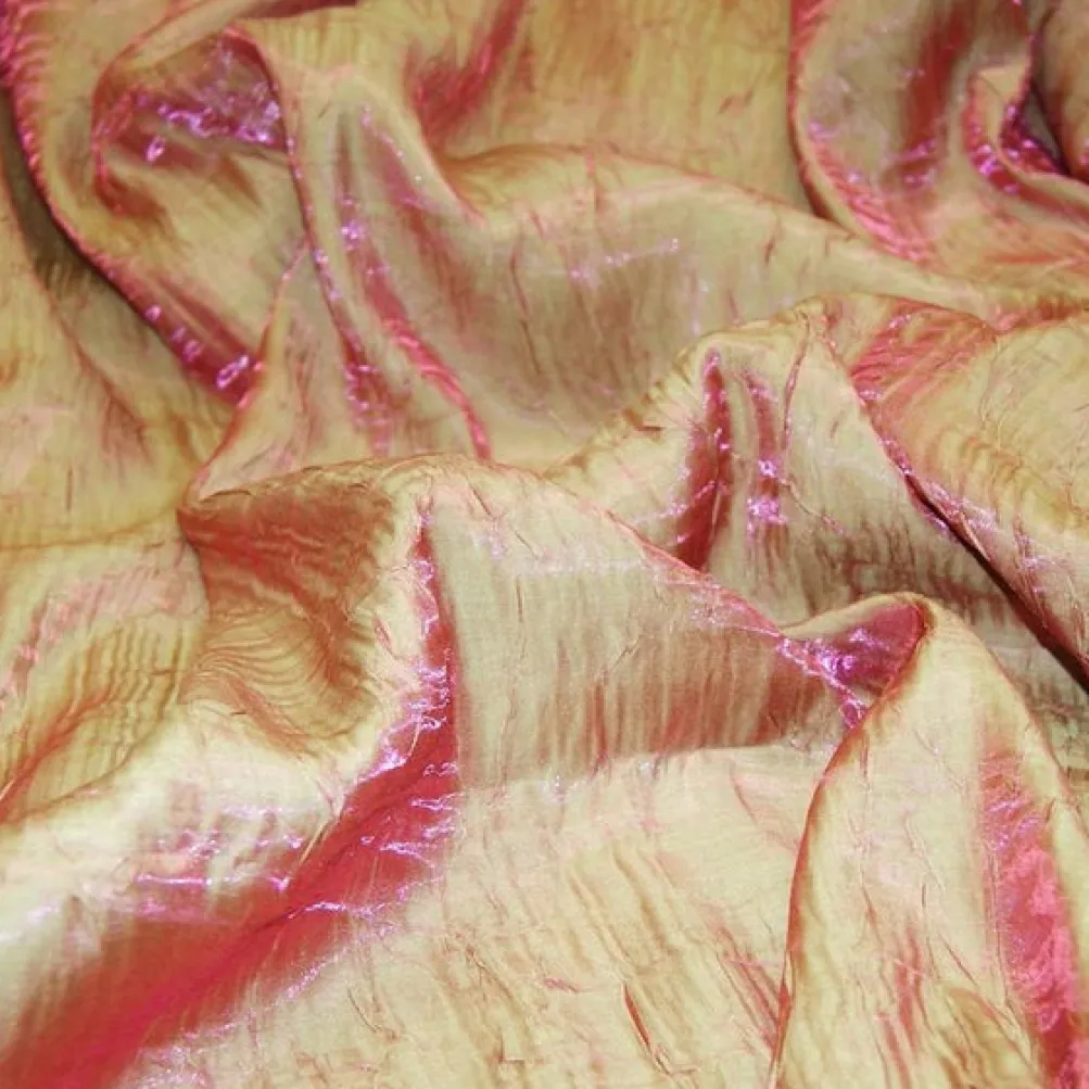 Crush Shimmer (Galaxy) Table Linen in Green pink 23