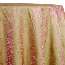Crush Shimmer (Galaxy) Table Linen in Green pink 23