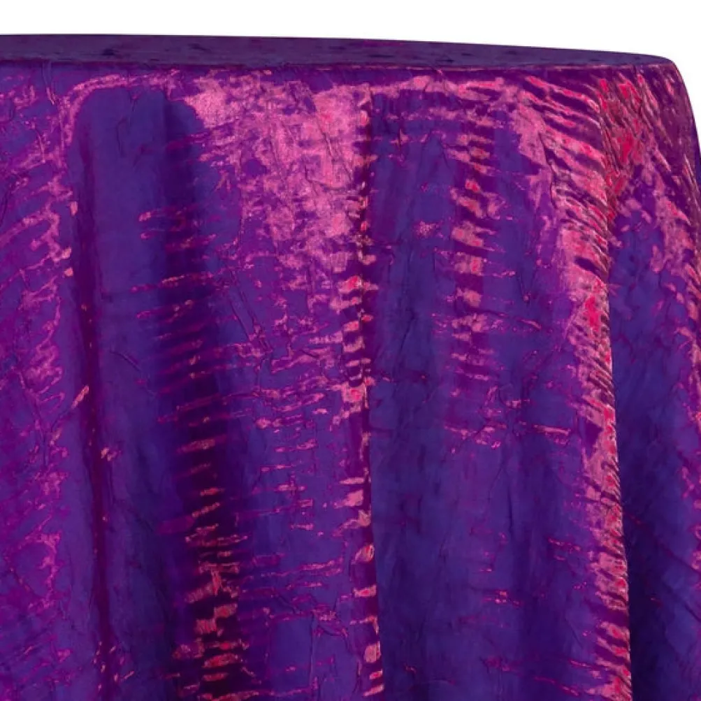 Crush Shimmer (Galaxy) Table Linen in Violet 21