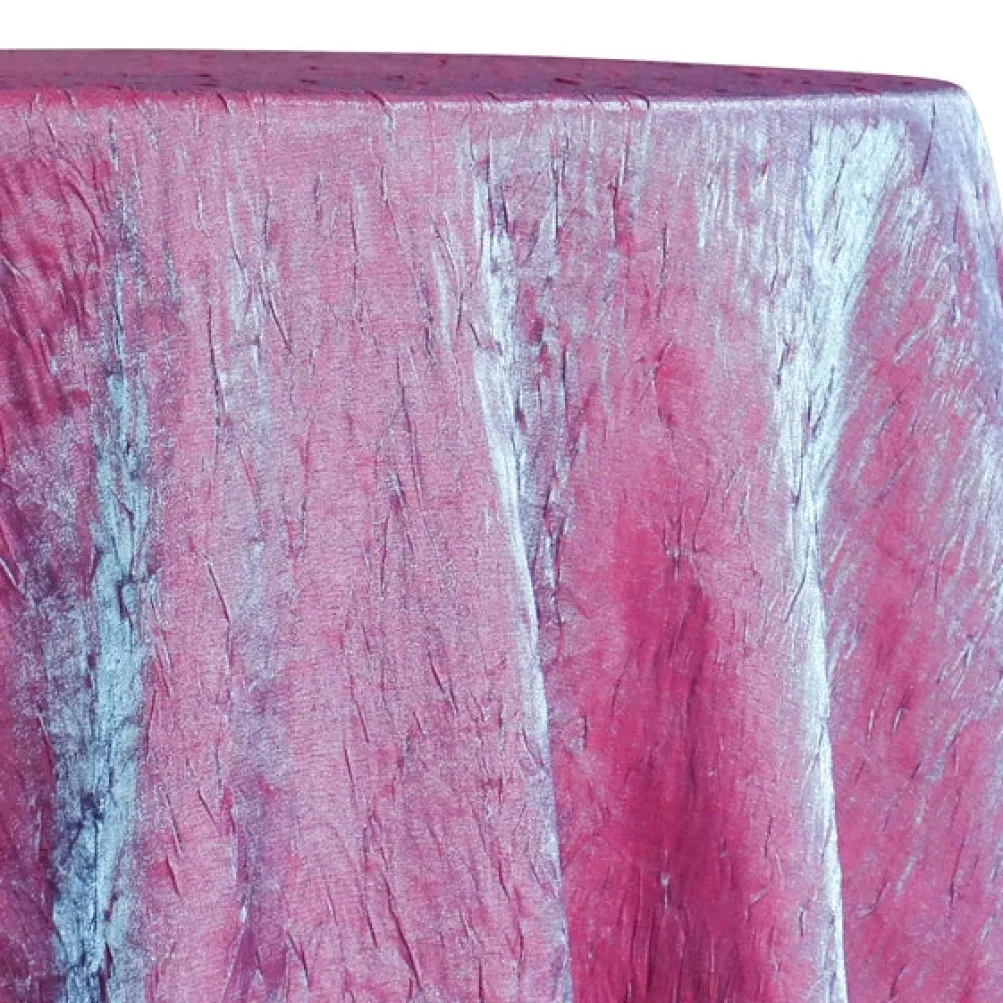 Crush Shimmer (Galaxy) Table Linen in Steel Turquoise 19