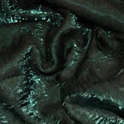 Crush Shimmer (Galaxy) Table Linen in Hunter Green 29