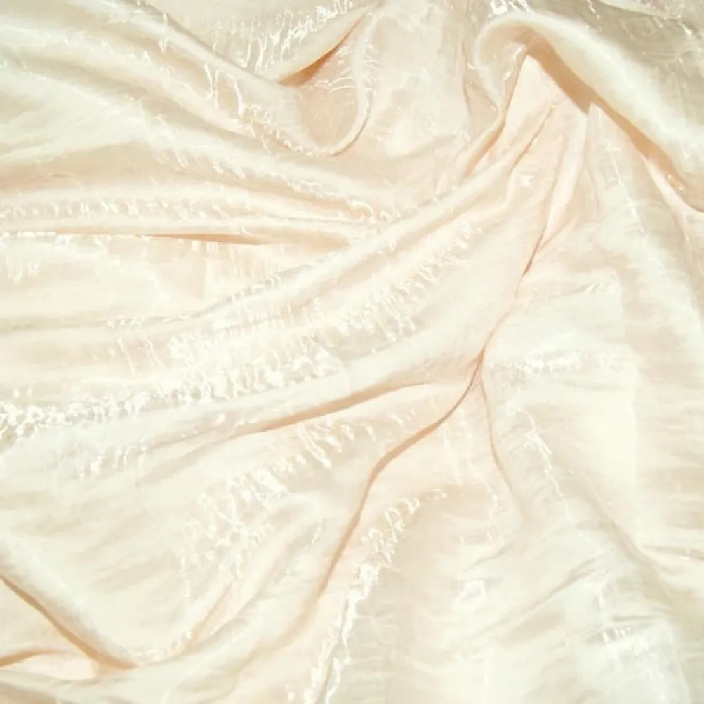 Crush Shimmer (Galaxy) Table Linen in Ivory 18