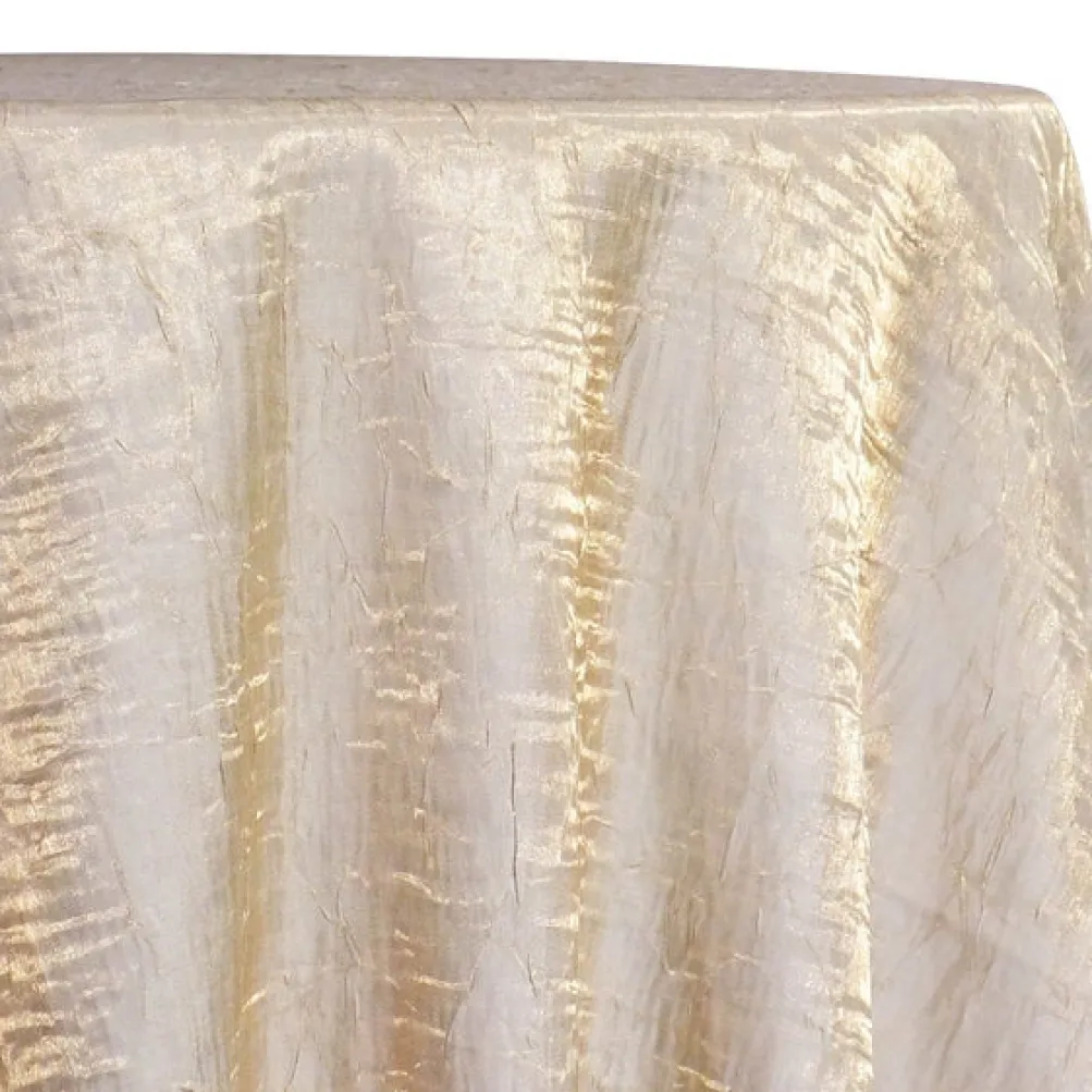 Crush Shimmer (Galaxy) Table Linen in Ivory 18