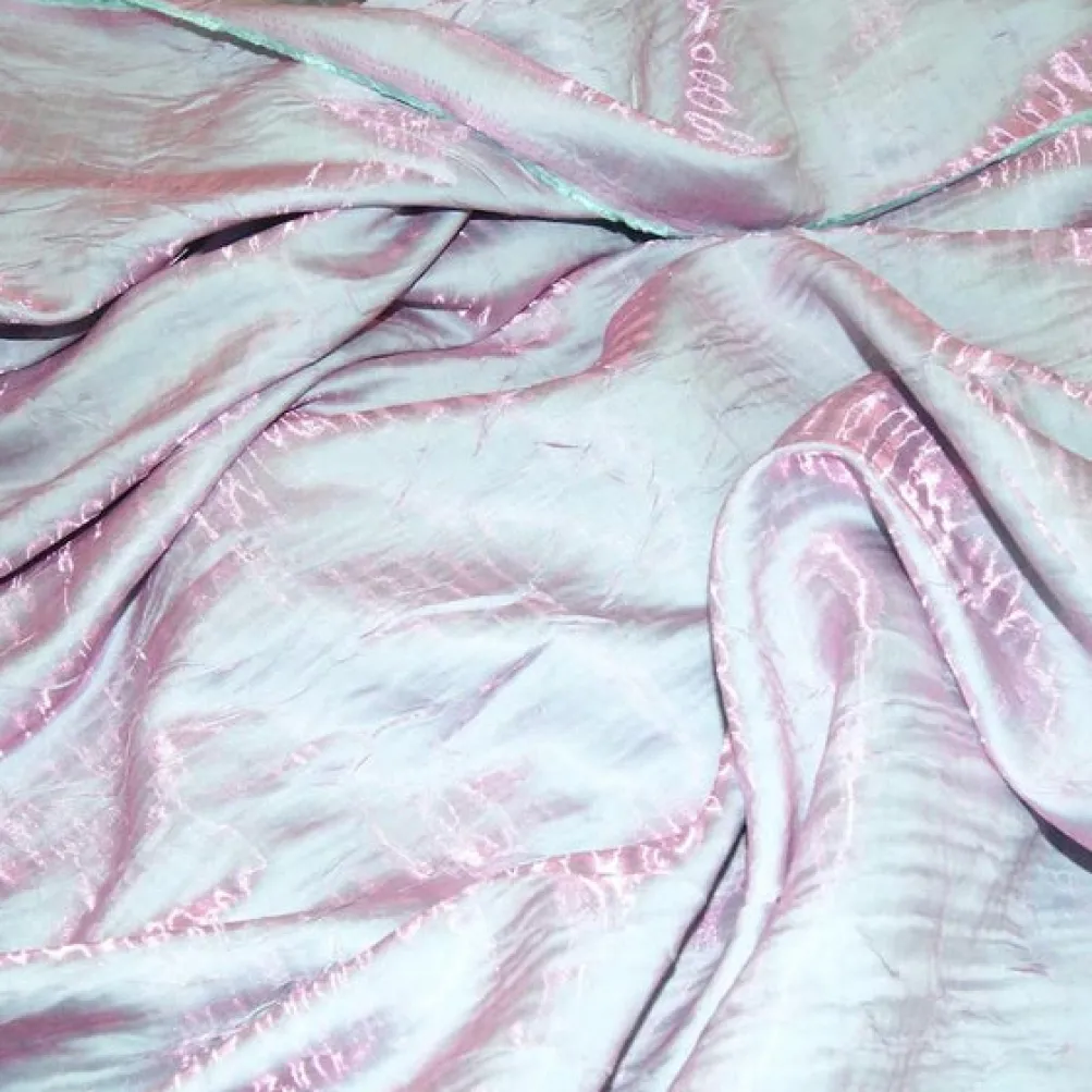 Crush Shimmer (Galaxy) Table Linen in Sea Blue 6