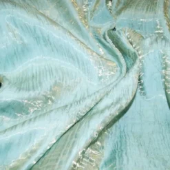 Crush Shimmer (Galaxy) Table Linen in New Aqua 35