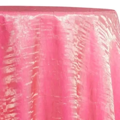Crush Shimmer (Galaxy) Table Linen in Flamingo Pink 33