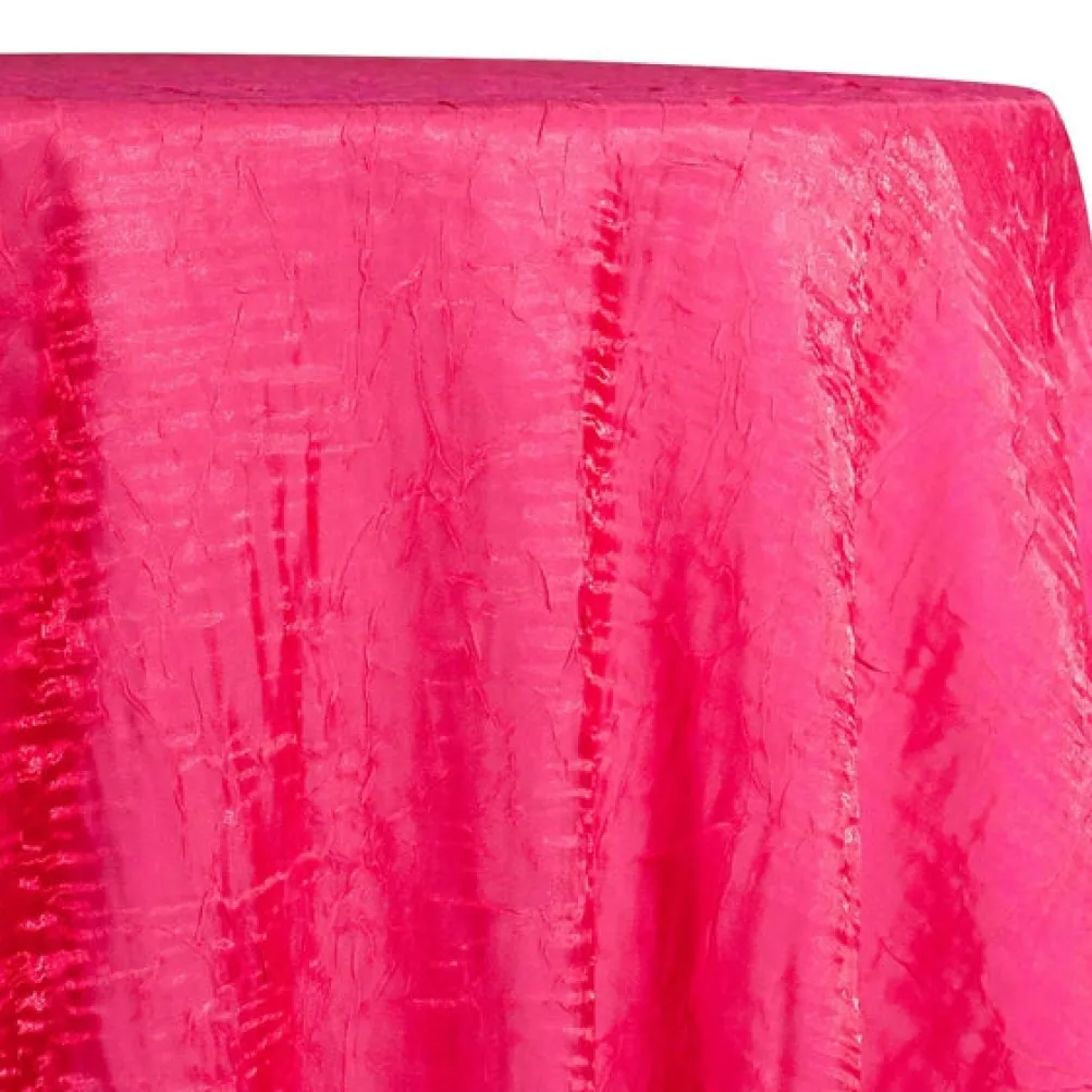 Crush Shimmer (Galaxy) Table Linen in Fuchsia 3