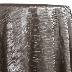 Crush Shimmer (Galaxy) Table Linen in Charcoal 07