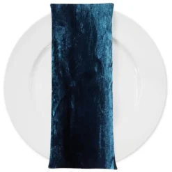 Crush Shimmer (Galaxy) Table Napkin in Teal 10