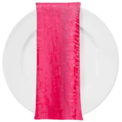 Crush Shimmer (Galaxy) Table Napkin in Fuchsia 3