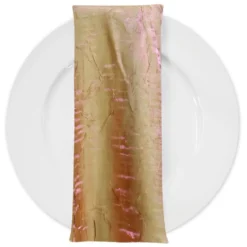 Crush Shimmer (Galaxy) Table Napkin in Green Pink 23