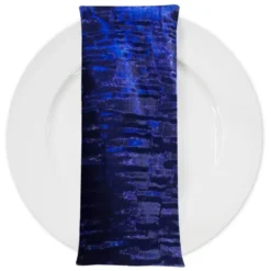 Crush Shimmer (Galaxy) Table Napkin in Royal 2