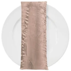 Crush Shimmer (Galaxy) Table Napkin in Sauterne 13