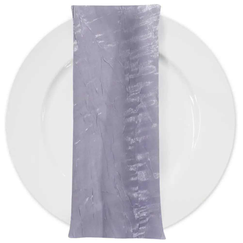 Crush Shimmer (Galaxy) Table Napkin in Silver