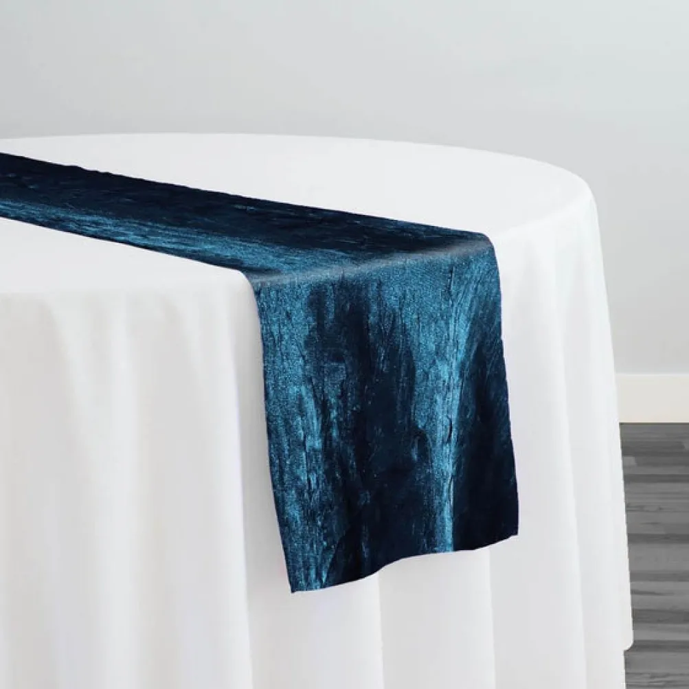 Crush Shimmer (Galaxy) Table Runner in Teal 10