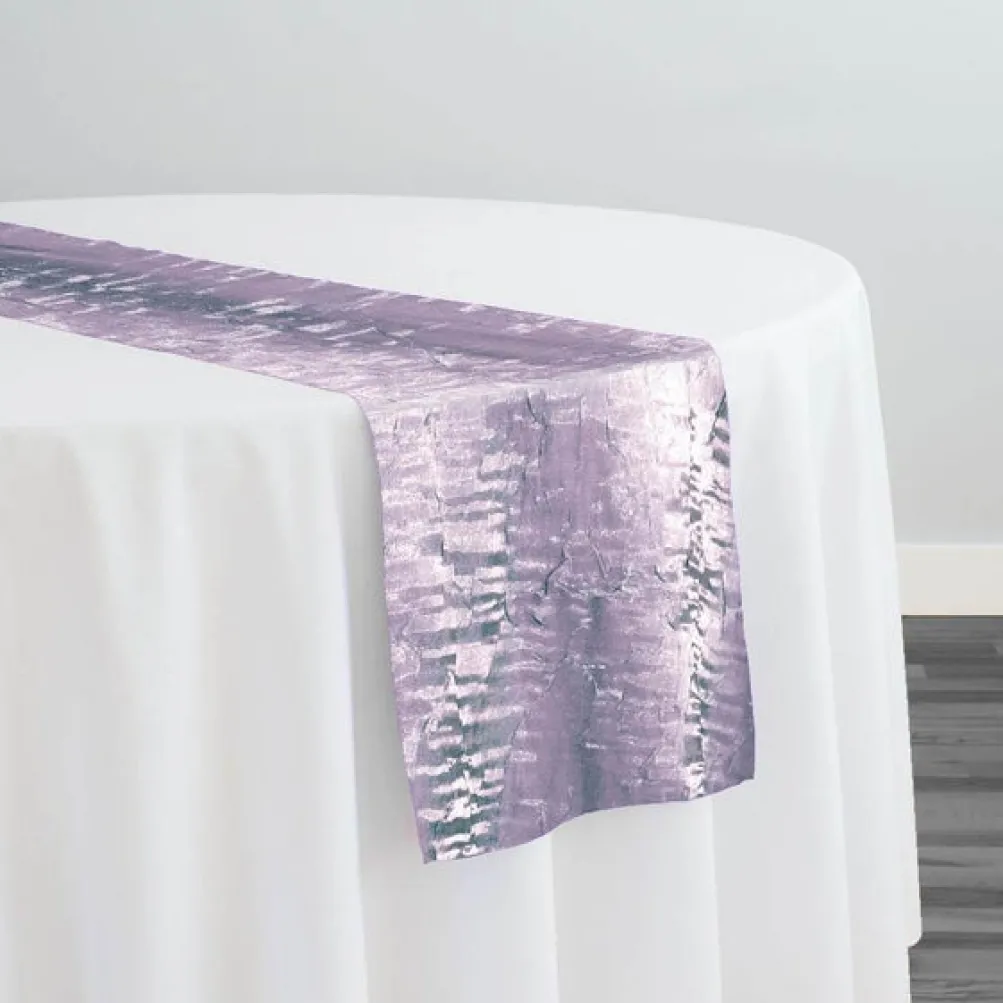 Crush Shimmer (Galaxy) Table Runner in Sea Blue 35