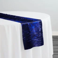 Crush Shimmer (Galaxy) Table Runner in Royal 2