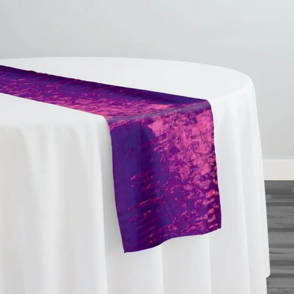Crush Shimmer (Galaxy) Table Runner in Violet 21