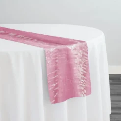 Crush Shimmer (Galaxy) Table Runner in Pink 11