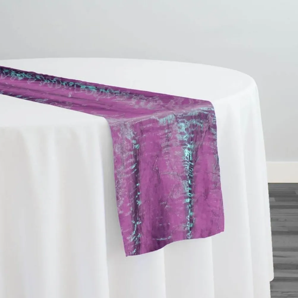 Crush Shimmer (Galaxy) Table Runner in Magenta 8
