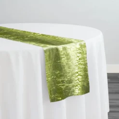 Crush Shimmer (Galaxy) Table Runner in Lime 26