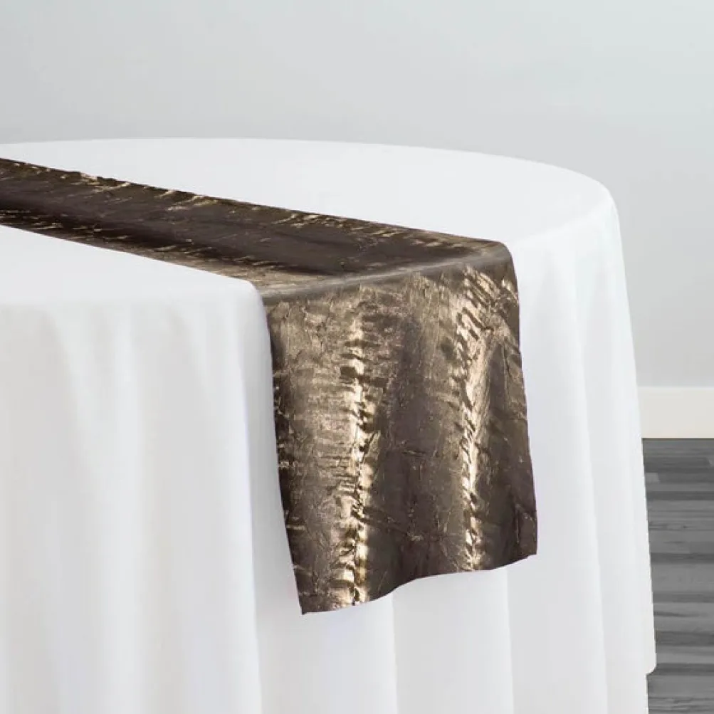 Crush Shimmer (Galaxy) Table Runner in Brown 28