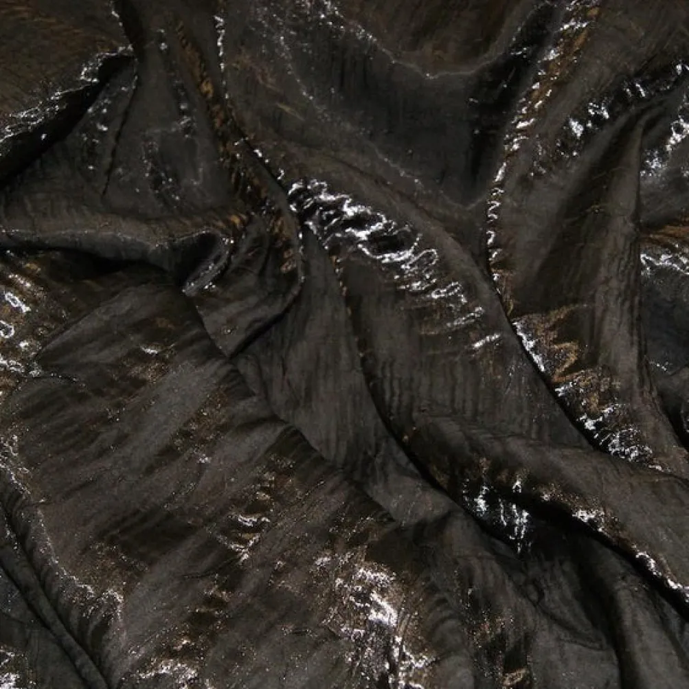 Crush Shimmer (Galaxy) Table Runner in Black