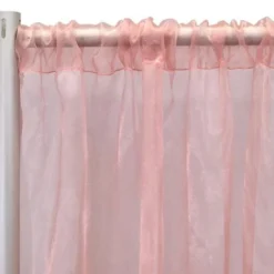 Crystal Organza Drapery Panels (58