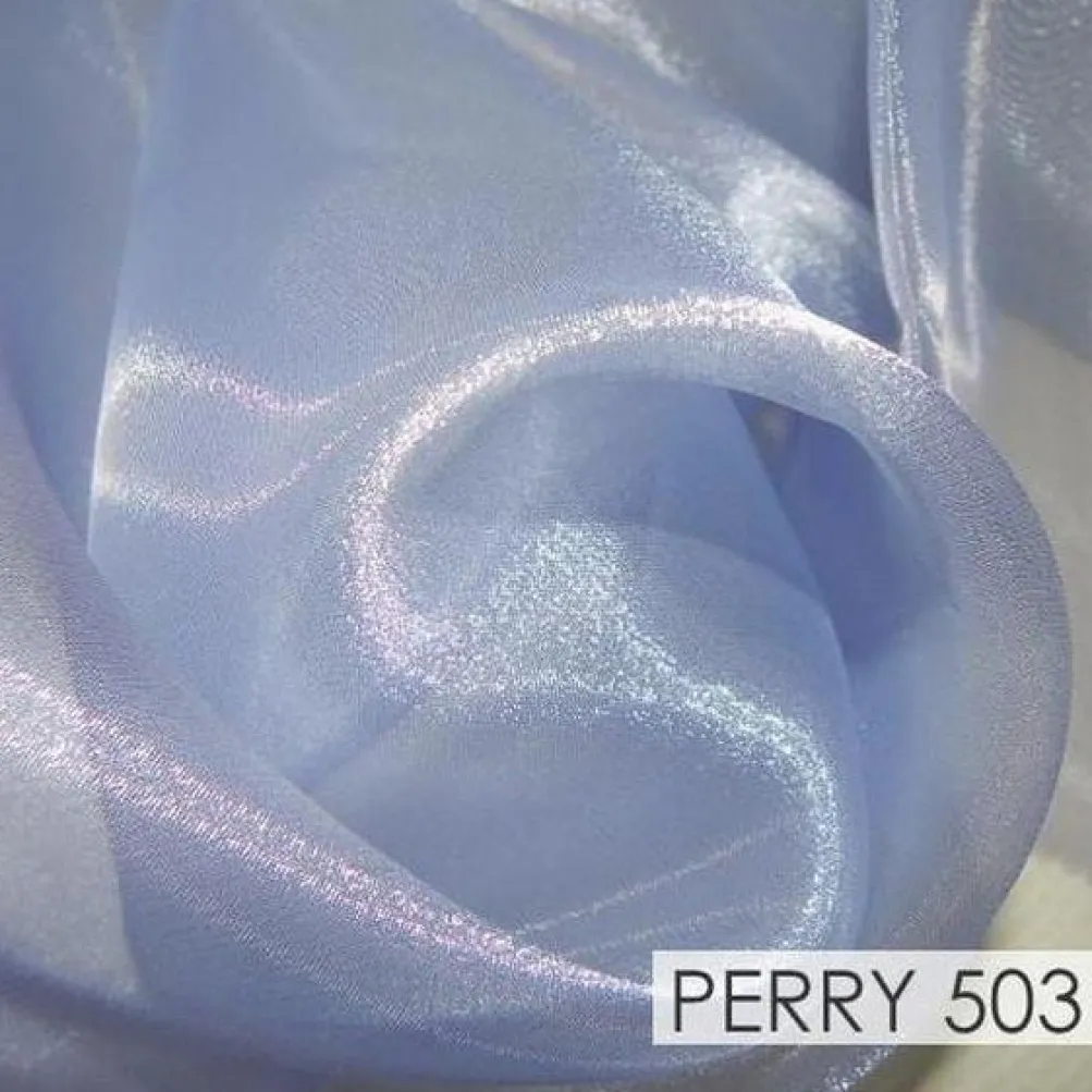 Crystal Organza Drapery Panels (58" Wide) / 64 Colors