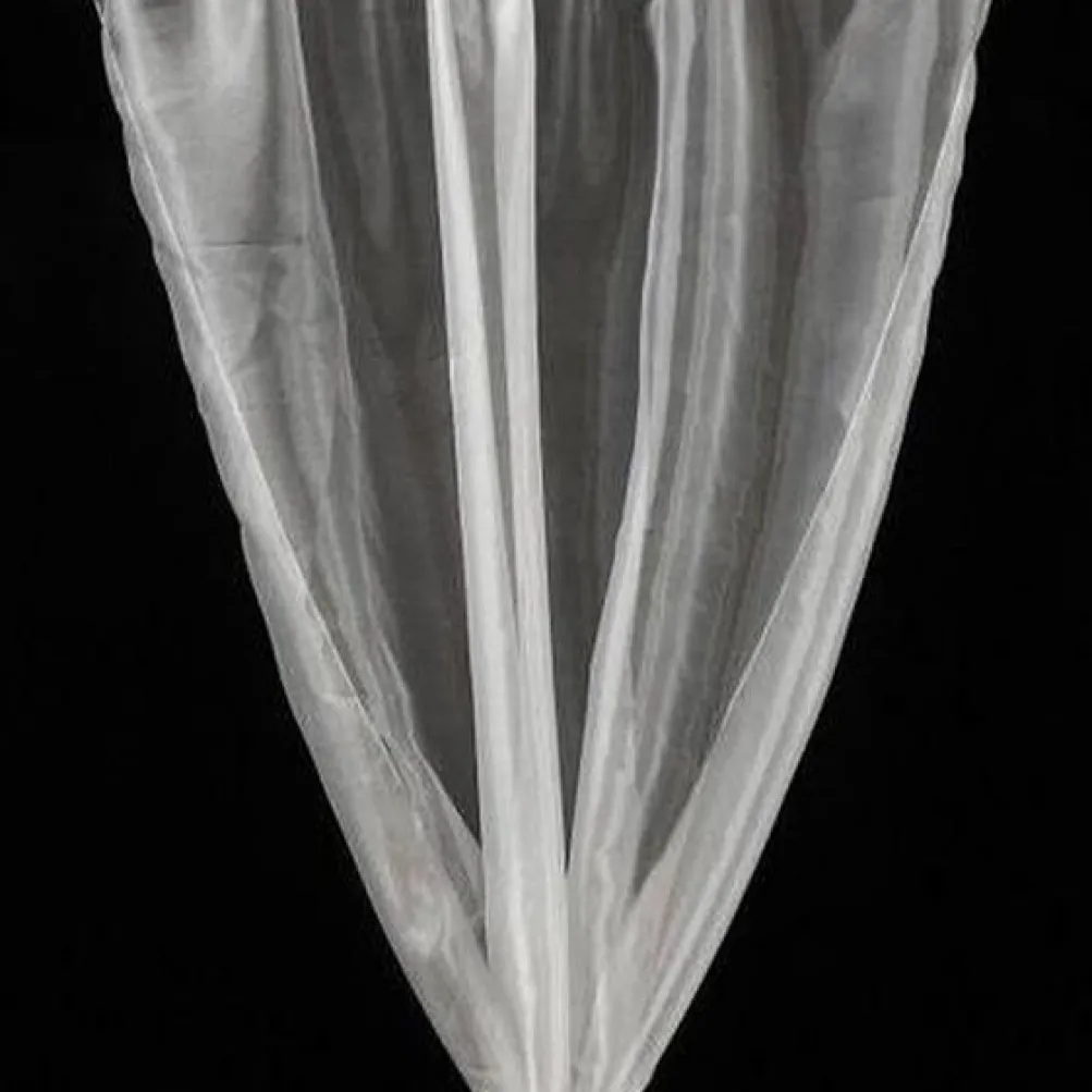Crystal Organza Drapery Panels (58" Wide) / 64 Colors