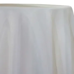 Crystal Organza Table Linen in Ivory 605