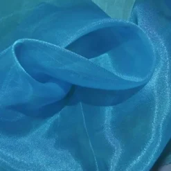 Crystal Organza Table Linen in Turquoise 941