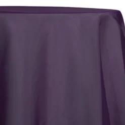 Crystal Organza Table Linen in Plum 720