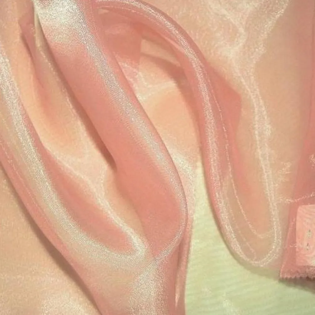 Crystal Organza Table Linen in Dusty Rose 161