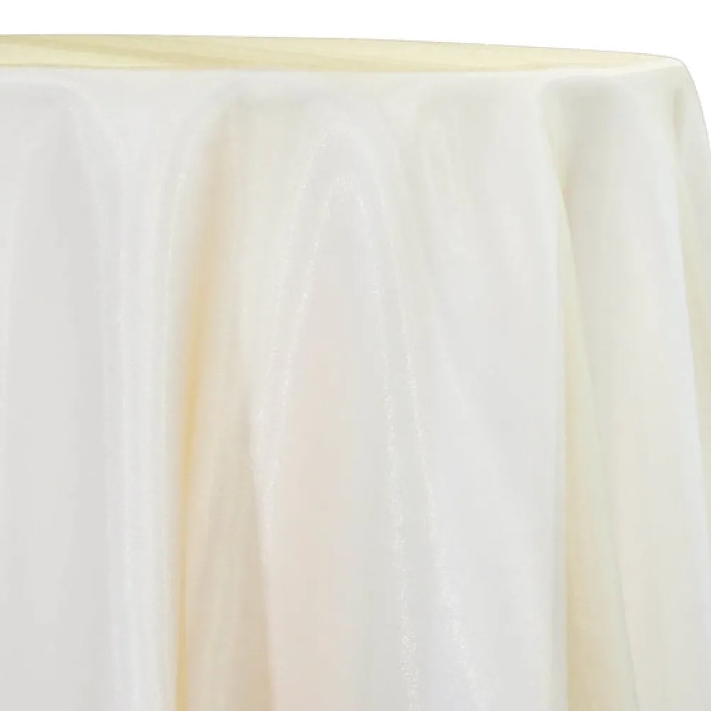 Crystal Organza Table Linen in Banana 202