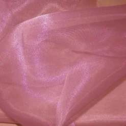 Crystal Organza Table Linen in Mauve 055