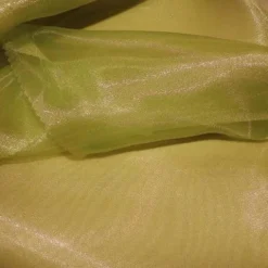 Crystal Organza Table Linen in Olive 337