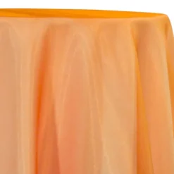 Crystal Organza Table Linen in Orange L 914