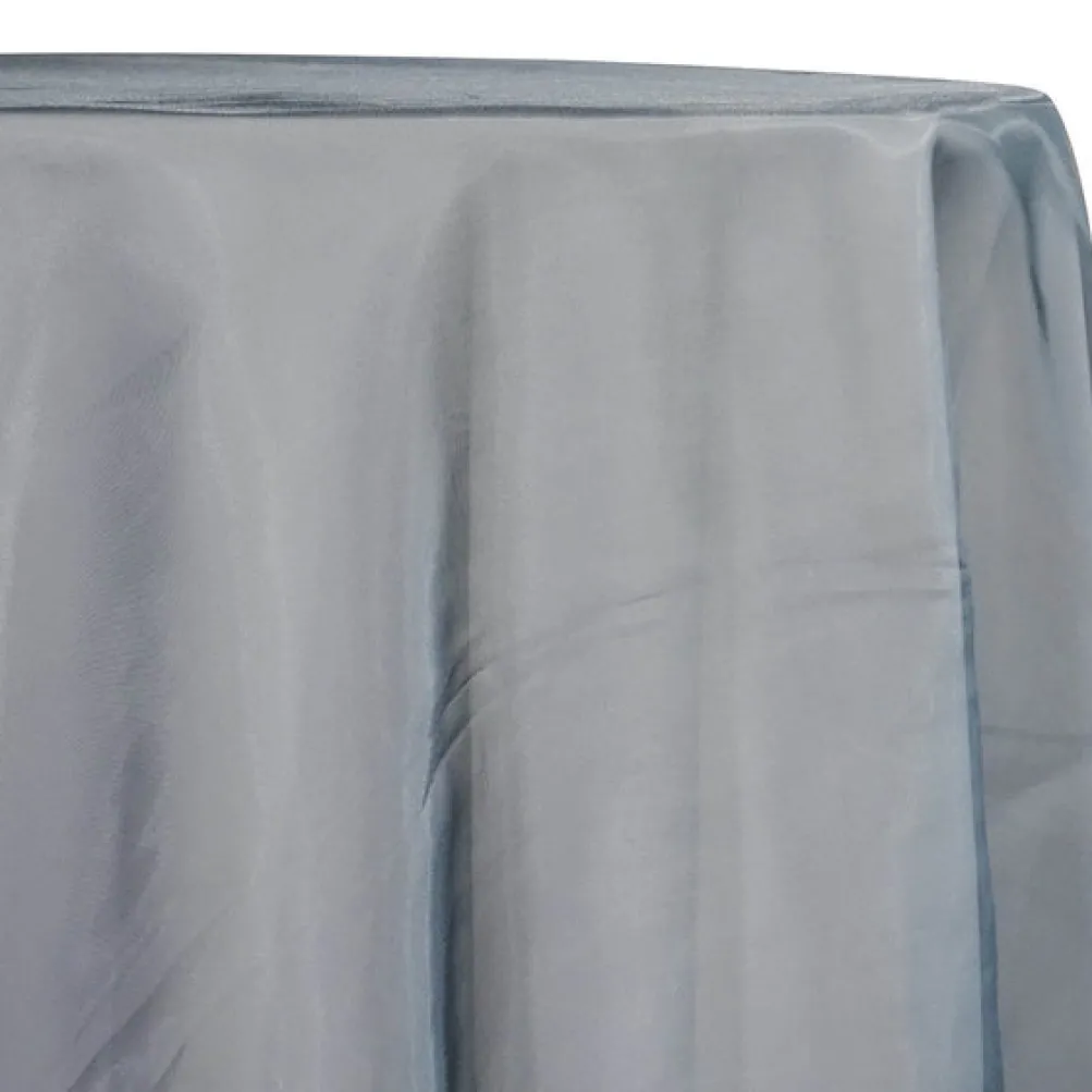 Crystal Organza Table Linen in Silver 220