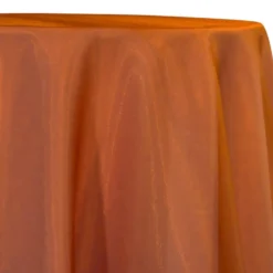 Crystal Organza Table Linen in Rust 035