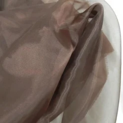 Crystal Organza Table Runner in Brown 266
