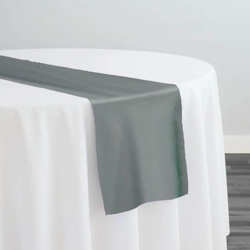 Crystal Organza Table Runner in Hunter Green 405