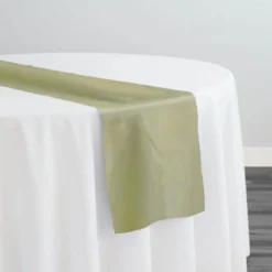 Crystal Organza Table Runner in Yellow 688