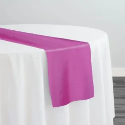 Crystal Organza Table Runner in Sangria 282