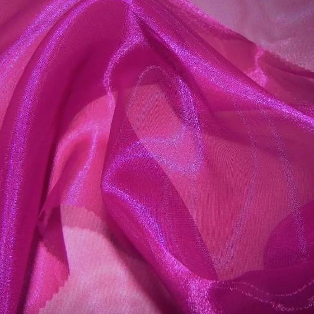 Crystal Organza Table Runner in Sangria 282