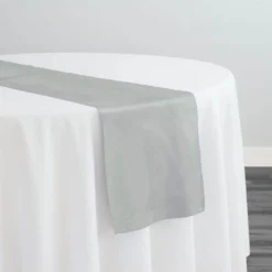 Crystal Organza Table Runner in Mint 600