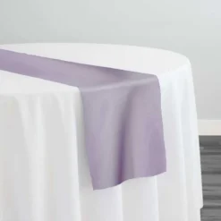 Crystal Organza Table Runner in Lilac 410