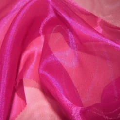 Crystal Organza Table Runner in Fuchsia 917