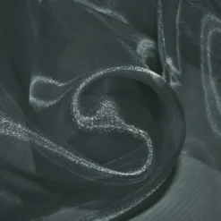 Crystal Organza Table Runner in Charcoal 765