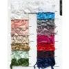 Curly Satin (w/ Poly Lining) Table Napkin in Gold